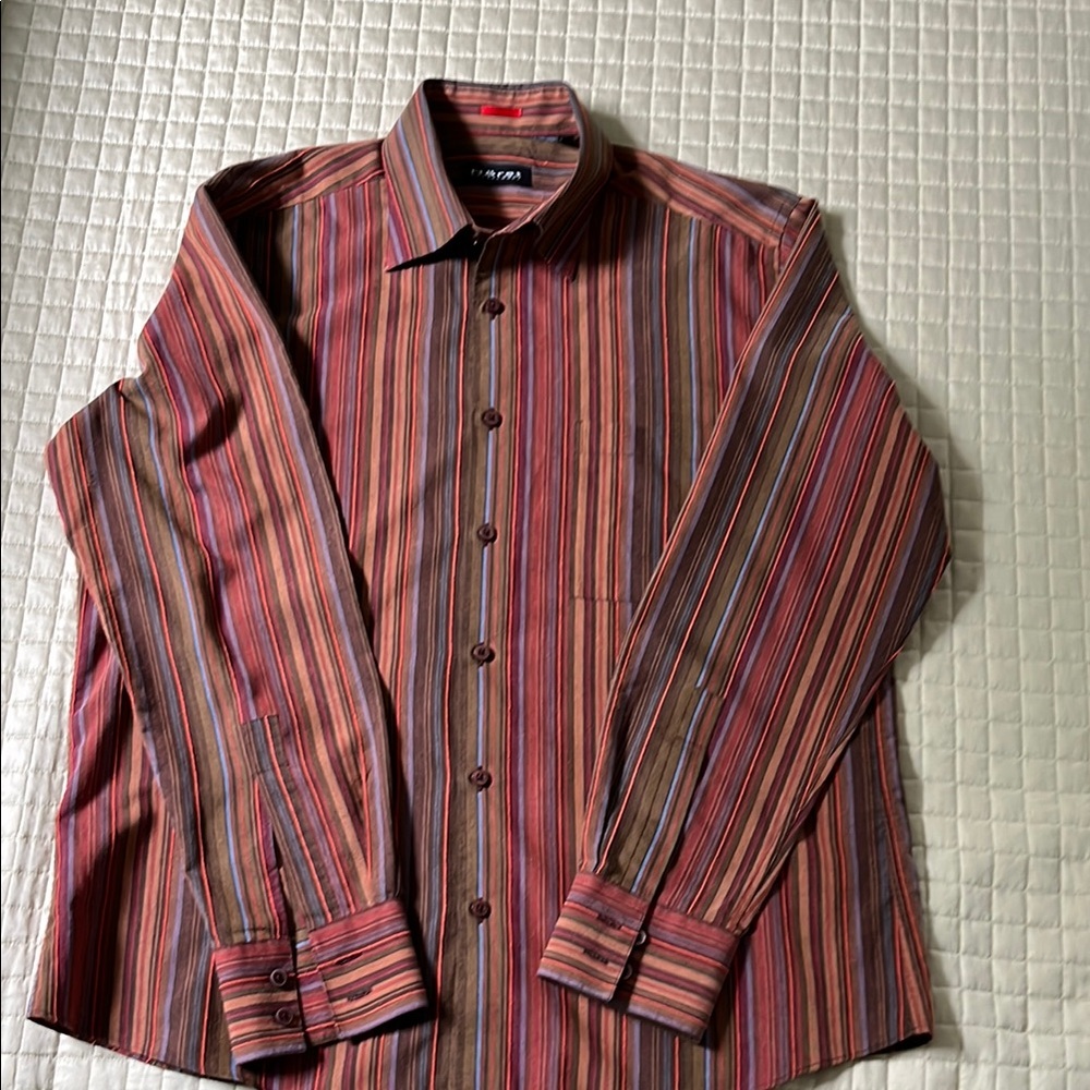 Horst  Multi-Coloures  Shirt with Striped Pattern